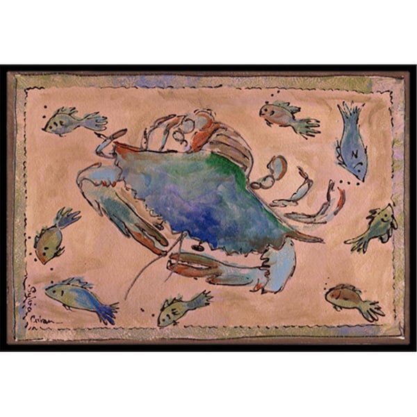 Jensendistributionservices 36 x 24 in. Crab Indoor Or Outdoor Doormat MI2554734 - main